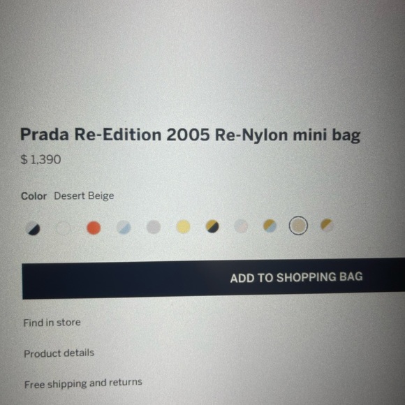 PRADA Real-edition 2005 Nylon Mini Bag - Picture 12 of 12